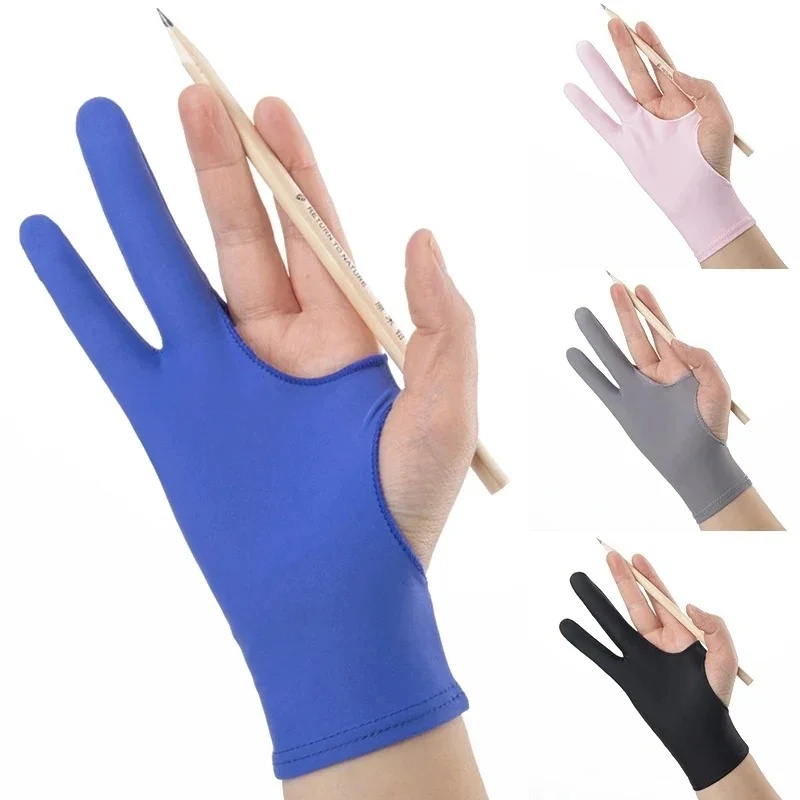 Drawing Glove Artist - 1/4 шт. Защитные перчатки с двумя