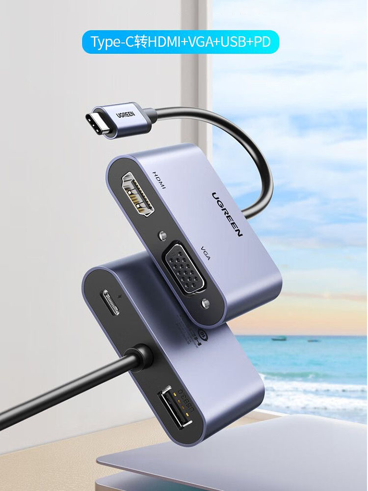 Usb Hub Type C - Многопортовый USB-хаб UGREEN Type-C с HDMI