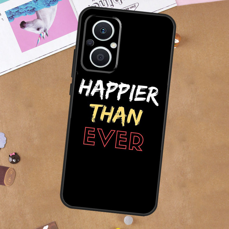 Чехол «Happier Than Ever» для  – обзор и цена Oppo Reno 12