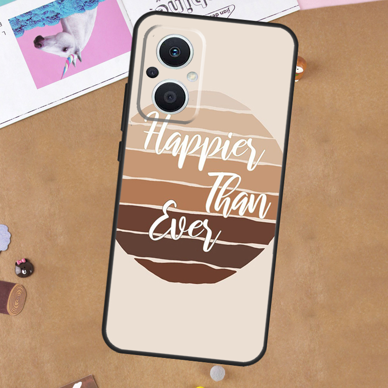 Чехол «Happier Than Ever» для  – обзор и цена Oppo Reno 12